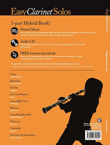 Easy Clarinet Solos Playalong